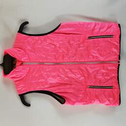 Lauren By Ralph Lauren Neon Pink Women Puffer Vest XS