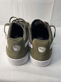 Puma Mens Green Suede Sneakers Size 8.5 IOB alternative image