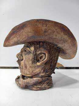 Cowboy Head Sculpture alternative image