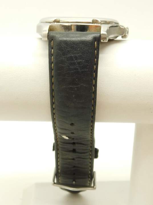 Men's Retro Bulova C899188 Black & White Analog Quartz Watch image number 2
