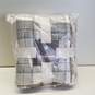 Martha Stewart Collection Faux Fur Throw Flannel 50x60Inches image number 1