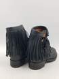 Authentic Valentino Garavani Black Engineer Boots W 7 image number 4