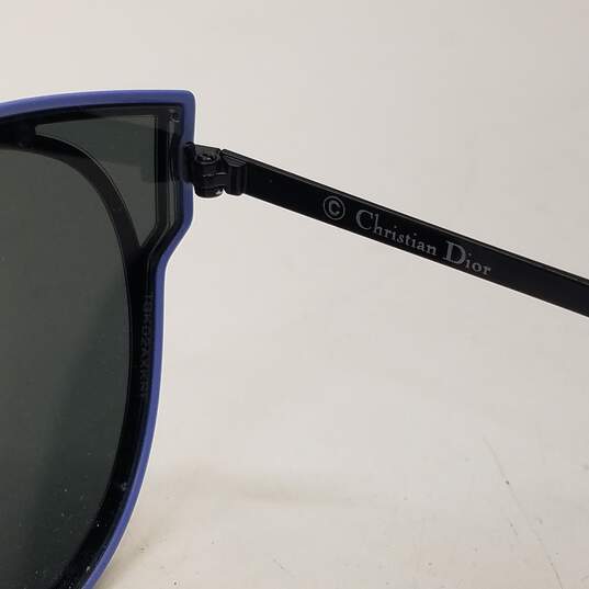 Christian Dior Eyewear DiorSculpt Sunglasses Blk/Blue image number 4