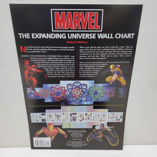 Marvel Comics Expanding Universe Wall Chart 12 ft. 2009 image number 6