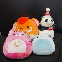 Bundle of 4 Assorted Squishmallows Pillows