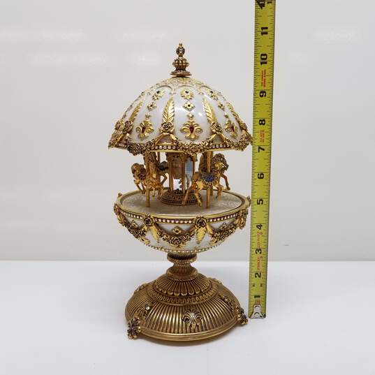 Franklin Mint The Faberge Imperial Carousel Egg image number 2