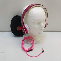 Beats by Dre Raspberry Solo HD Audio Wired Headphones with Case