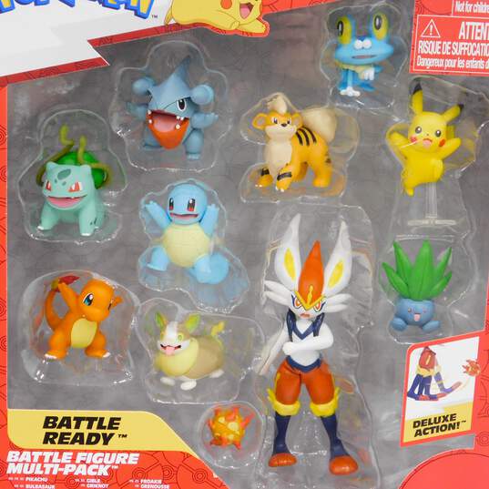 Pokemon 10 Pack Multi pack Battle ready Character Action figure Set image number 3