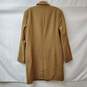 Banana Republic Classic Camel Wool Overcoat Blazer Jacket Men's Size M image number 2