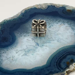 Designer Pandora 925 ALE Sterling Silver Present Gift & Ribbon Beaded Charm