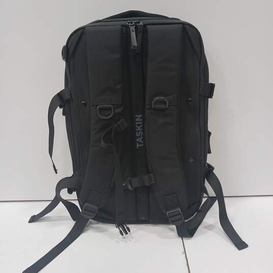 Taskin Black Carry-On Backpack image number 2