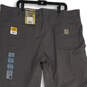 NWT Womens Gray Relaxed Fit Straight Leg Five Pocket Jeans Size 44X34 image number 4
