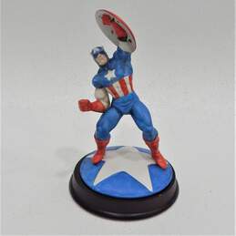 1990 The Marvel Collection Captain America Figurine Limited Edition w/COA alternative image