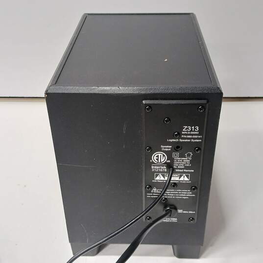 Logitech Z313 Speaker System Subwoofer image number 4