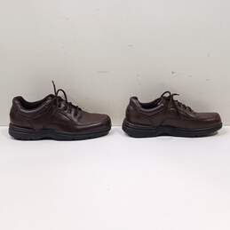 Rockport Brown Leather Oxford Casual Shoes Men's Size 10.5 alternative image