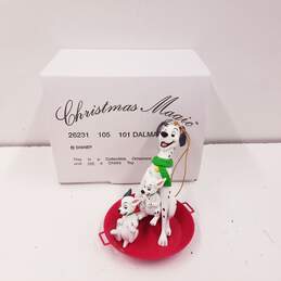 Vintage 101 Dalmatians Disney Grolier Christmas Magic Ornament IOB