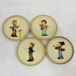 Vintage Goebel Hummel Little Music Makers Plates Set of 4