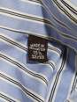 Men's Michael Kors Striped Dress Shirt Sz 15.5 image number 4