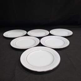 Bundle of 6 Noritake Cumberland Pattern 2225 Bread Plates