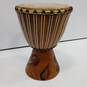Djembe Wooden Carved Design Hand Drum image number 5
