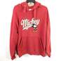 Disney Men Red Mickey Mouse Pullover Hoodie XL image number 1