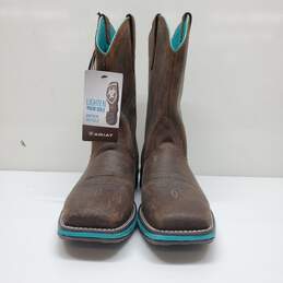Ariat Womens Anthem Brown Size 9 B  Electrical Soft Toe Cowgirl Boot alternative image