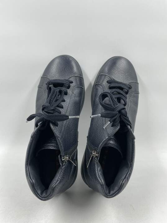 Authentic Prada Navy Mid Sneakers M 7 image number 6