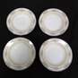 Set of 7 White w/ Floral Print Meito Hand Painted Fine China Bowls image number 7