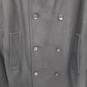 Merona Men's Black Wool Blend Pea Coat Size XL image number 3