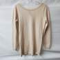Magaschoni New York Light Beige Cashmere Sweater Size XS image number 1