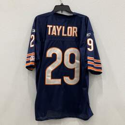 Reebok Mens Blue Orange NFL Chicago Bears Chester Taylor #29 Football Jersey 50 alternative image