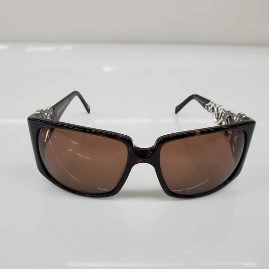 Brighton 'You Gotta Have Heart' Brown Tort Sunglasses image number 1