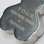 Tous Stainless Steel W/Diamonds Bear Charm 11.5g image number 4