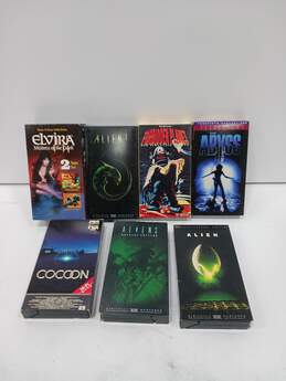 7PC Assorted Horror VHS Video Bundle