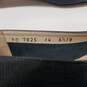 AUTHENTICATED Salvatore Ferragamo Gray Textured Leather Cap Toe Heels Size 6.5 image number 5