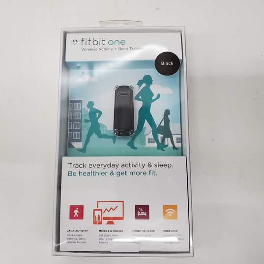 Fitbit One Black Wireless Activity Tracker - Sealed image number 1