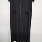 Ekouaer Women Robes Zipper Front Short Sleeve Full Length Housecoat with Pockets image number 3