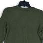 American Eagle Womens Green Knitted Long Sleeve Button Front Sweater Dress Sz M image number 4