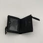 Womens Black Leather Quilted Multiple Card Holder Zipper Bi-Fold Wallet image number 3