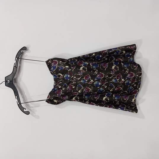 Women's American Eagle Outfitters Shimmer Floral Tube Top Party Dress 2 image number 2