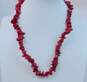 Artisan Red Coral & Pink Shell Jewelry image number 2