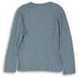 Mens Gray Heather Crew Neck Regular-Fit Long Sleeve Pullover T-Shirt Size Medium image number 2