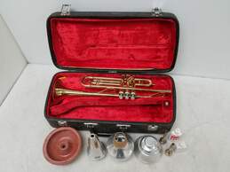 Vintage King Cleveland 600 Trumpet With Case And Accessories