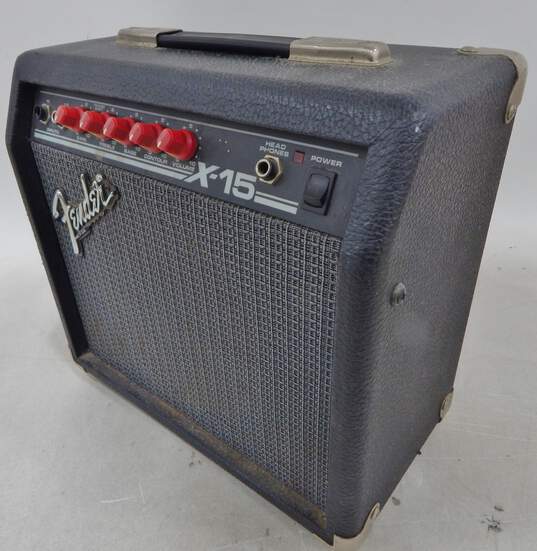 Fender Brand X-15 Model Electric Guitar Amplifier w/ Power Cable image number 2