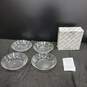4PC Set Princess House #342 Crystal Bowls Made in France IOB image number 1
