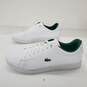 Lacoste Women's 'Hydez' White Leather Padded Collar Tennis Shoes Size 11.5 image number 1