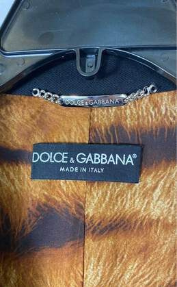 Dolce & Gabbana Women Black Blazer - Size 42 alternative image