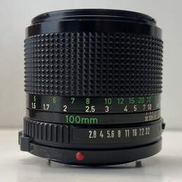 Canon FD 100mm 1:2.8 Portrait Camera Lens alternative image