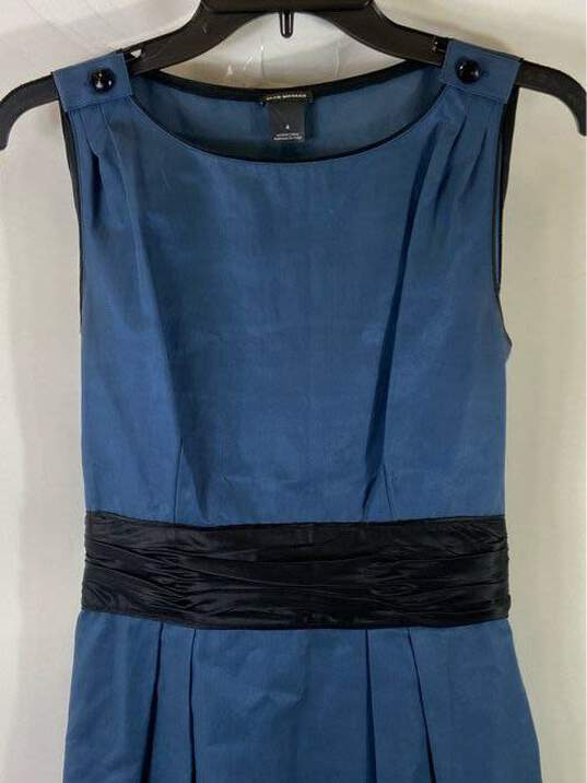Club Monaco Blue Casual Dress - Size 4 image number 5