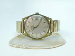 Vintage Men's Gold Tone Omega Automatic Swiss Made 563 17 Jewels Wristwatch 67.4g